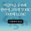 [시험대비/중급] 야금야금 공부해 한번에 고득점 TOEIC 1000제 LC/RC