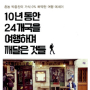 10년 동안 24개국을 여행하며 깨달은 것들